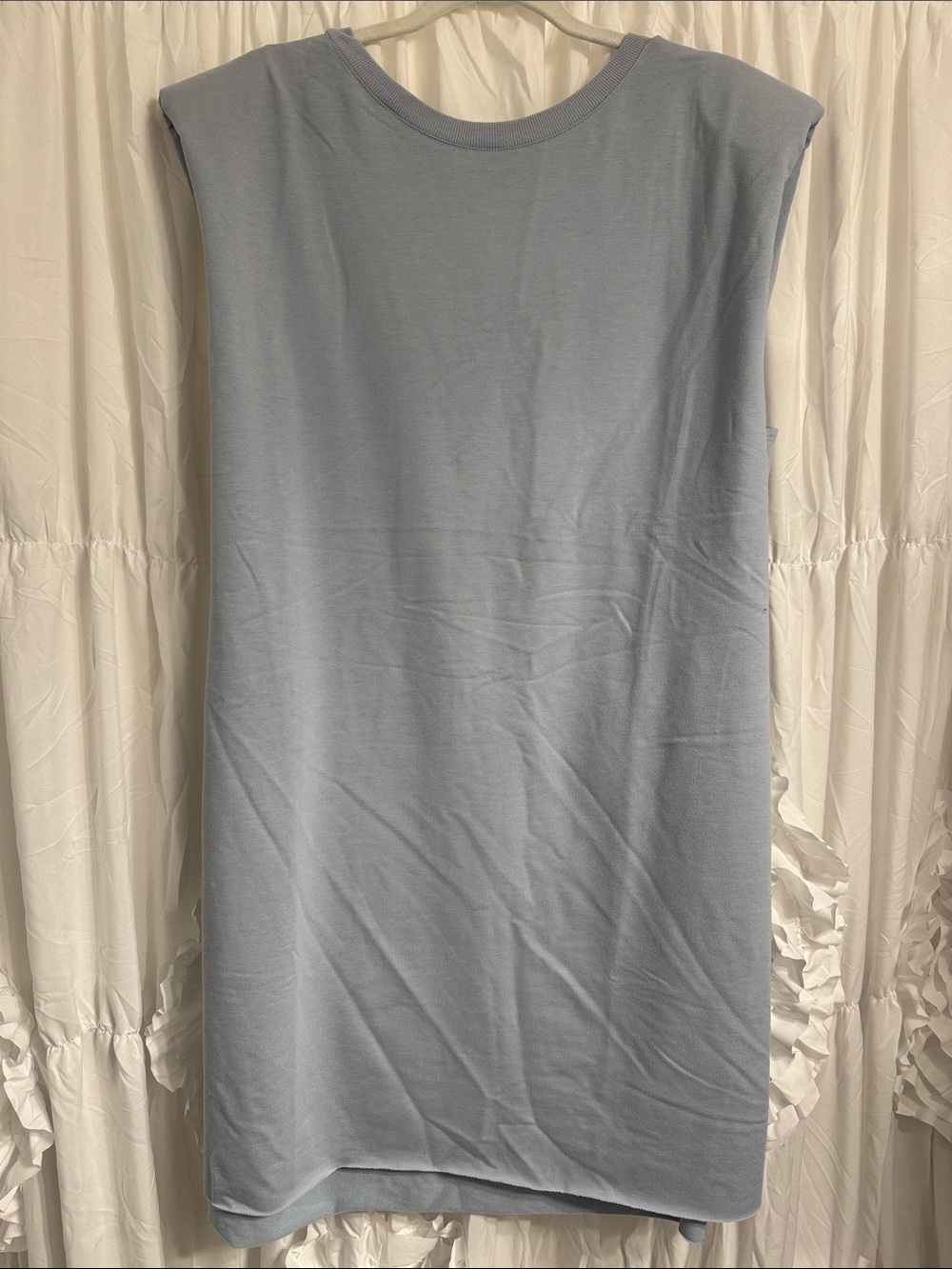 Eloquii Pale Blue Crewneck Dress